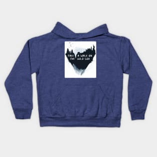 walk on the wild side 2 Kids Hoodie